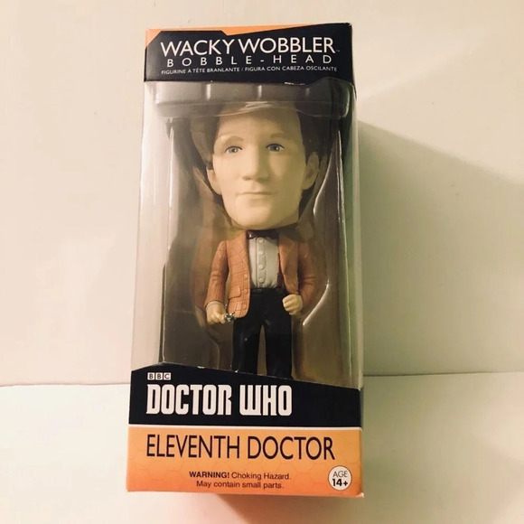 2009 Doctor Who 11th  Doctor Wacky Wobbler Bobble Head 7 Inch Figure Funko - Picture 1 of 14
